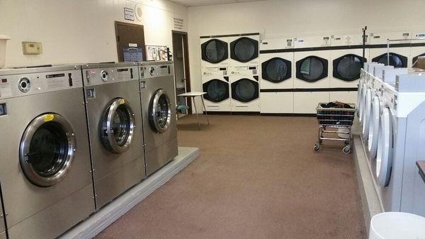 Big washers and dryers