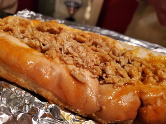 Buffalo chicken cheese steak