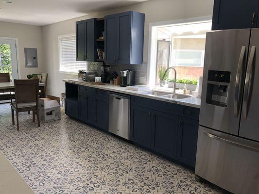 Kitchen remodel.