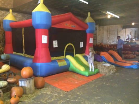 Bouncy house for the kids