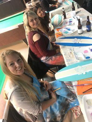 Paint night fun!