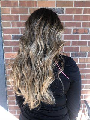 Golden Balayage