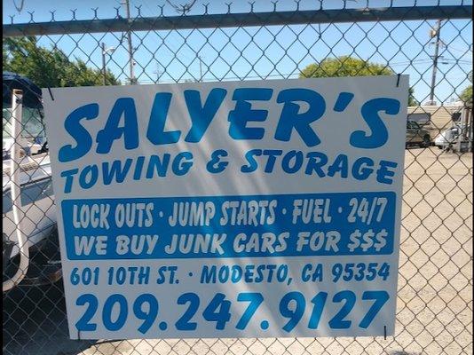 Salyer's Towing and Storage