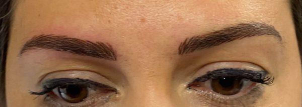 Microblading procedure