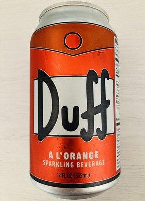 Duff A L'Orange Sparkling Beverage