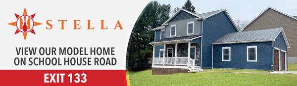 Come tour our Model Home today!  Located just minutes off Exit 133!