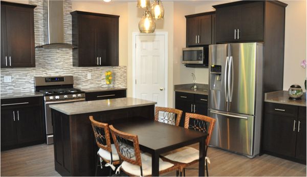 Kitchen remodel with Cabinet Refacing