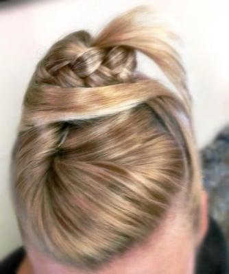 Beautiful updo done by Rosemary. Book an appointment with her today!