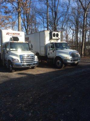 2 of our 3 shred trucks!