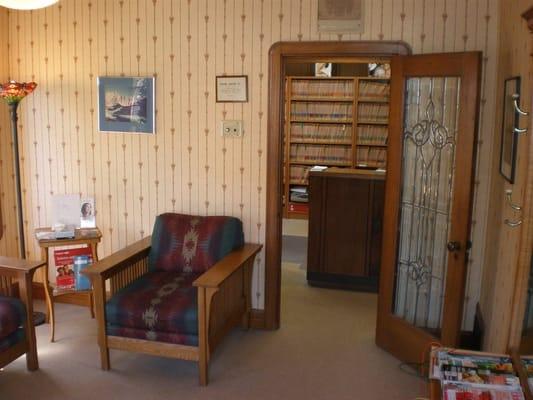 Reception Area and Office