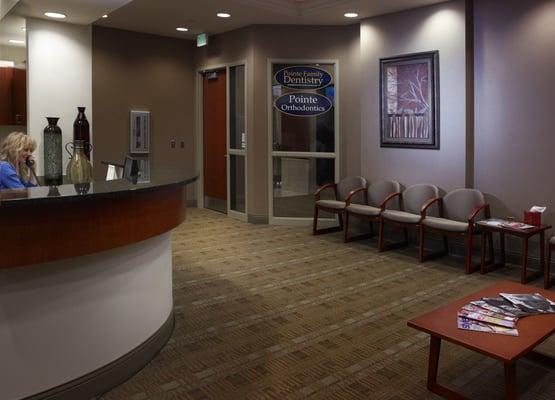 Pointe Dental Group is located in the Shelby Macomb Medical Mall at 50505 Schoenherr Rd #170, Shelby Township, MI 48315