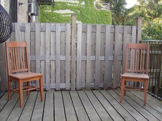 Cedar Board on Board Fence