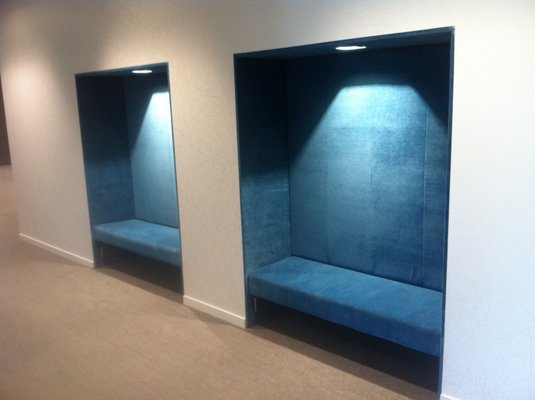 National Science Foundation (Alexandria, VA):  Custom upholstered alcoves