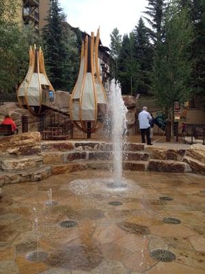 "Onion" playground In Lionshead Square