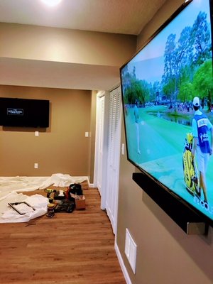 Multiple TV Install