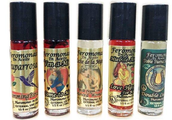 Pheromone perfumes. Perfumes de feromona.