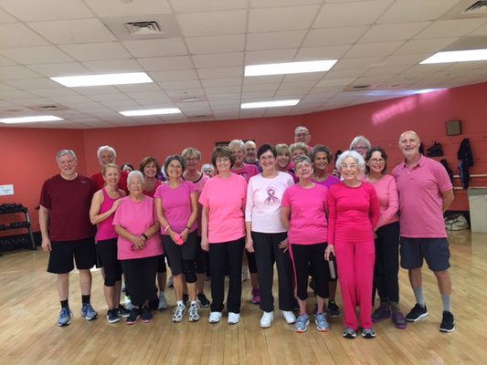 We offer many group exercise classes and activities for Active Older Adults