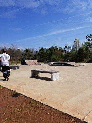 Skate park in Manassas, VA