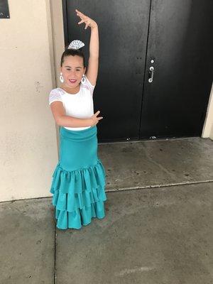 2017 recital....flamenco performance