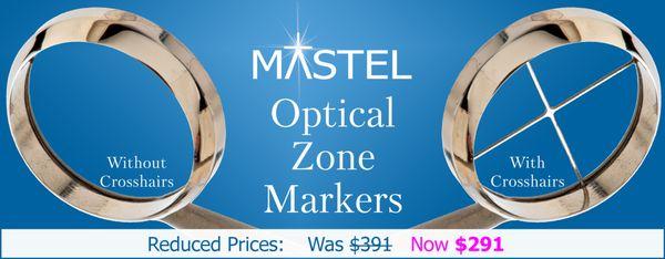 Mastel has lowered their Optical Zone Marker prices. More info at Mastel.com.