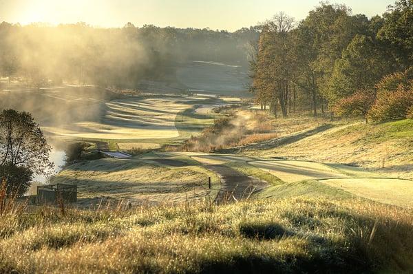 Sun Up at Keswick Hall Full Cry Golf Course