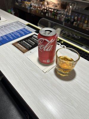 Jameson and Coca Cola