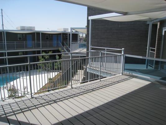 The Regency apartments in Tempe sundeck