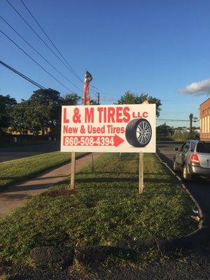 You can't miss us! @lmtires860 on Instagram