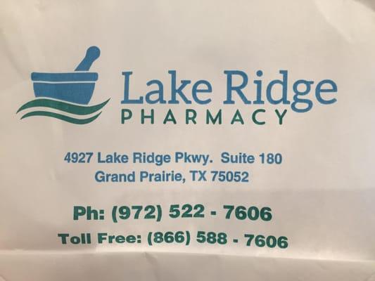 Lake Ridge Pharmacy