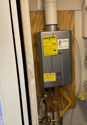 Tankless Water Heater Installs