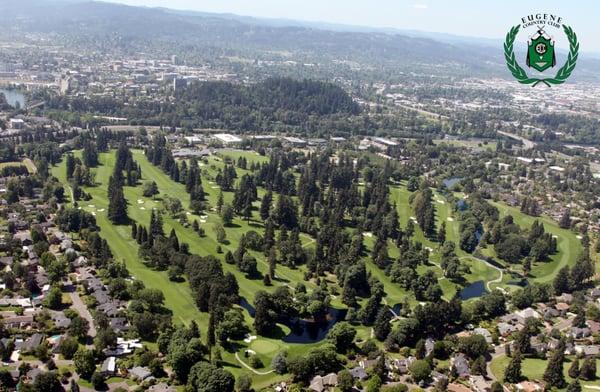 Aerial photograph of ECC prior to the start of the 2016 NCAA Championships