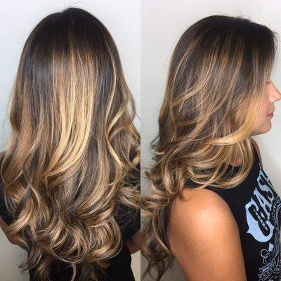 Second session balayage/ombré