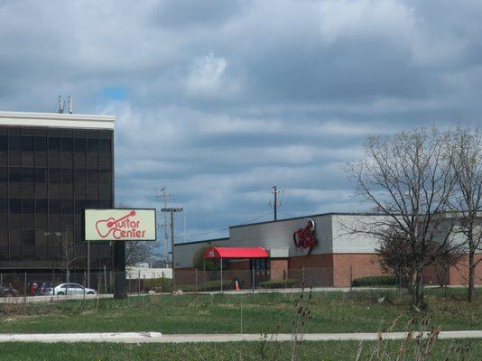 Storefront and signage.