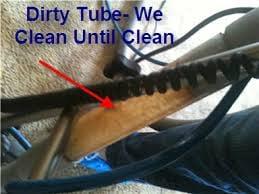 We keep cleaning until the solution coming out of your carpet is clean.