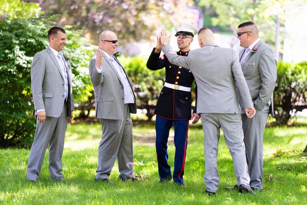 Groom & groomsmen