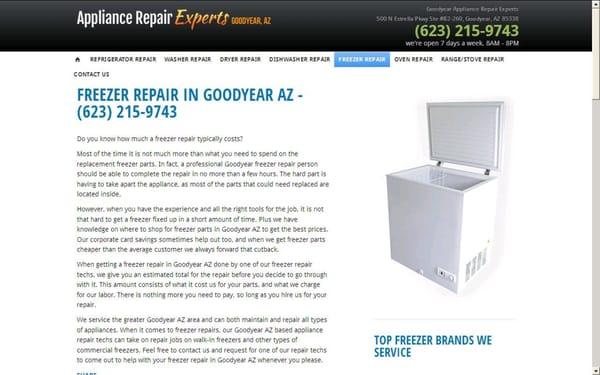 Goodyear Appliance Repair Experts Fast and Reliable Appliance Repair http://www.appliancerepair-goodyearaz.com