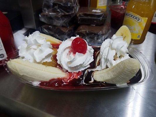 Banana split