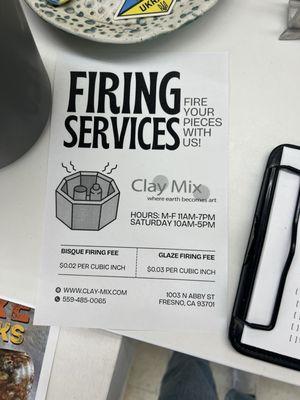 Firing services!