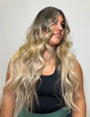 Hair extensions and color