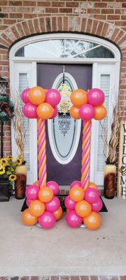 Custom Design Balloon Colunms