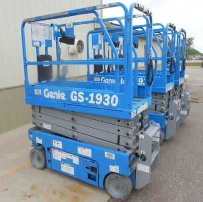 We rent scissor lifts in Utah. We also do scissor lift repairs and sell parts at Intermountain Lift Truck.