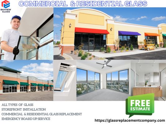 commercial and residential glass