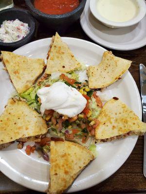 Quesadilla con pollo