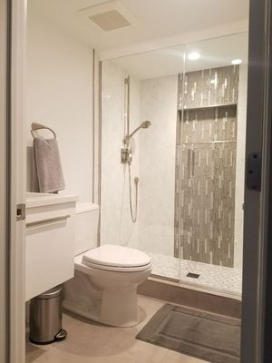 New basement bathroom in Hyde Park