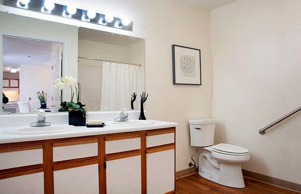 Bathroom at Idlewild Creek  Apartments