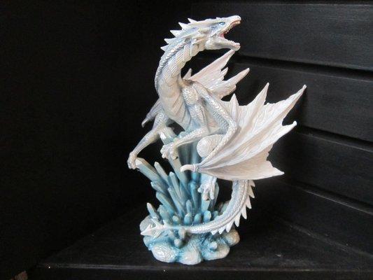 Ice dragon sculpture!