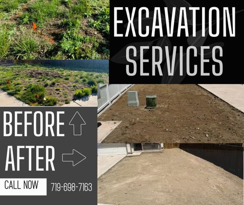 We concentrate solely on excavation, ensuring your yard is ready for your unique vision.