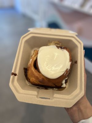 Original Cinnamon Roll (~$8)