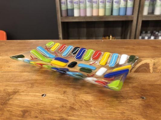 Fused glass