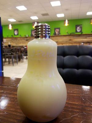 They actually manufacturer light bulbs in Harrisonburg. And you can drink them!